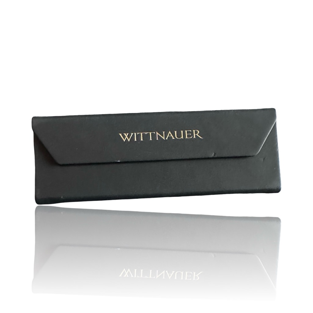 Black Wittnauer Eyeglasses Case
